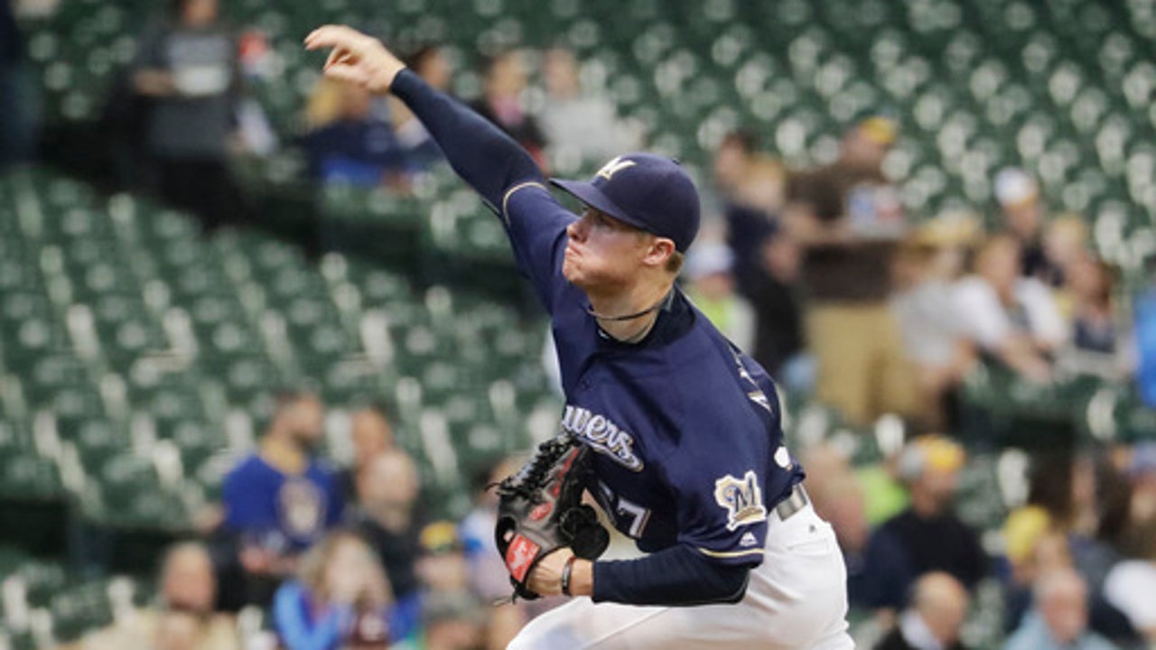Hahn struggles again, and Athletics fall 4-0 to Brewers